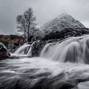 Buachaille Etive Mor in Glencoe, Scotland.