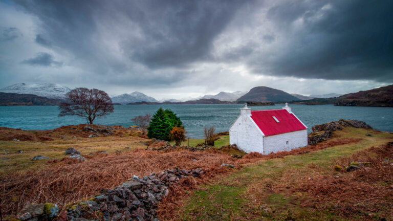 Red Roof Cottage, Loch Shieldaig