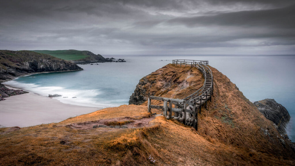 Photo of the Wooden Walk of Durness