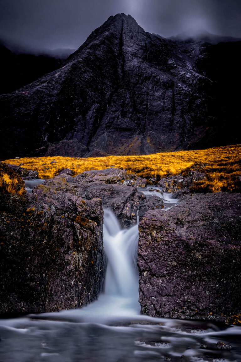 Fairy Pools on the Isle of Skye in Scotland. Isle of Skye photography workshops.