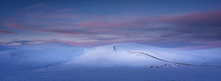 Lecht Pass Road, between Cock Bridge, Aberdeenshire & Tomintoul, Moray