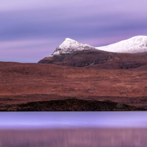 Twin Peaks of Assynt, Scotland.