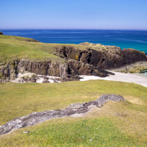 Shores of Serenity: Clachtoll Beach in the Summer Light