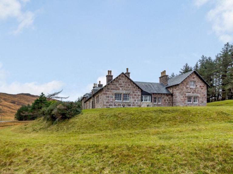 Stack Lodge on the River Laxford near to Loch Stack
