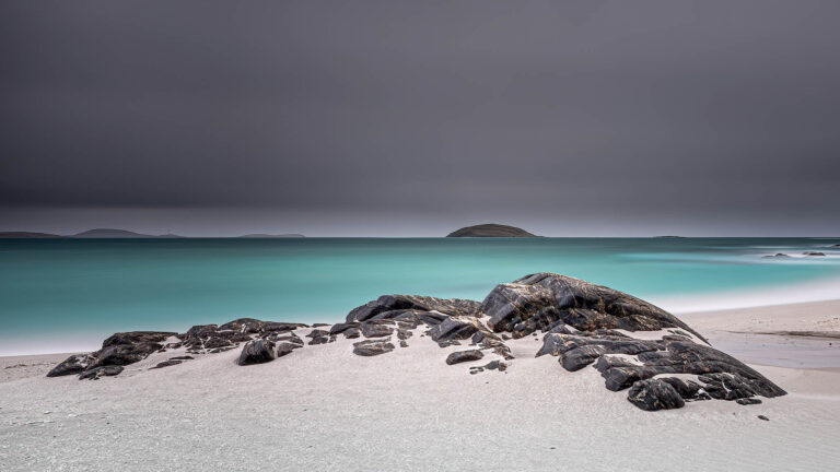 Charlies Beach, Eriskay, Uist Islands, Outer Hebrides, Scotland.