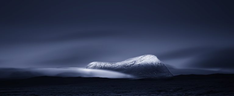 Mountain peaks at Assynt, Scotland