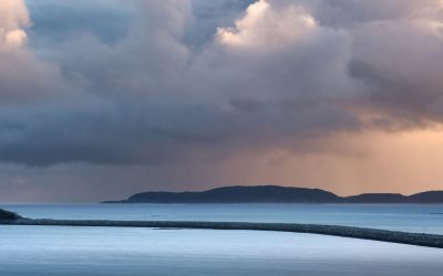 Causeway, Eriskay, Outer Hebrides, Scotland