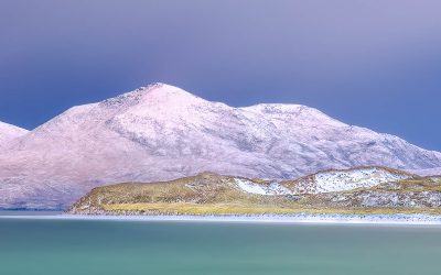 Winter's Embrace of Luskentyre